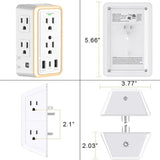 ✨LAST DAY ONLY 49% OFF🔥 Multi Plug Outlet Surge Protector