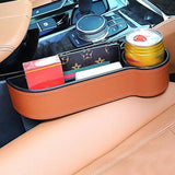 50% OFF PU LEATHER CAR SEAT SLIT HOLDER